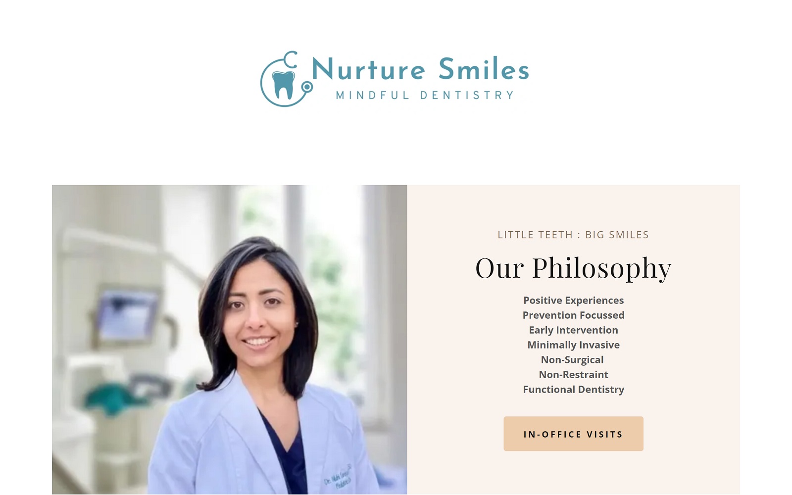 nurturesmiles.com screenshot
