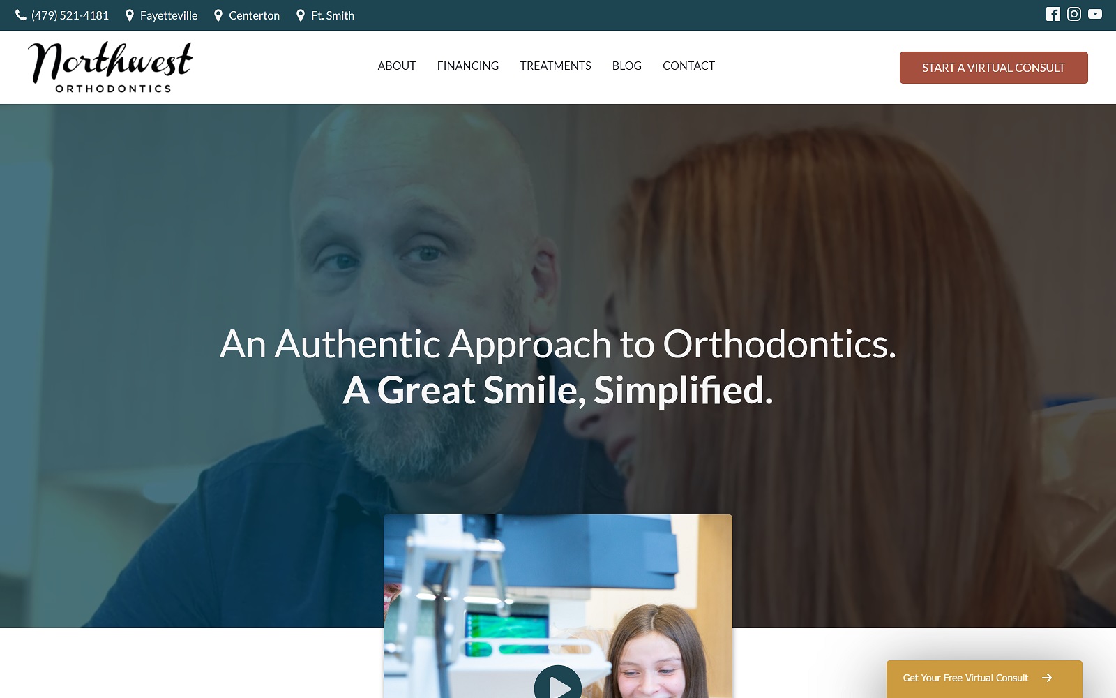 nw-ortho.com screenshot