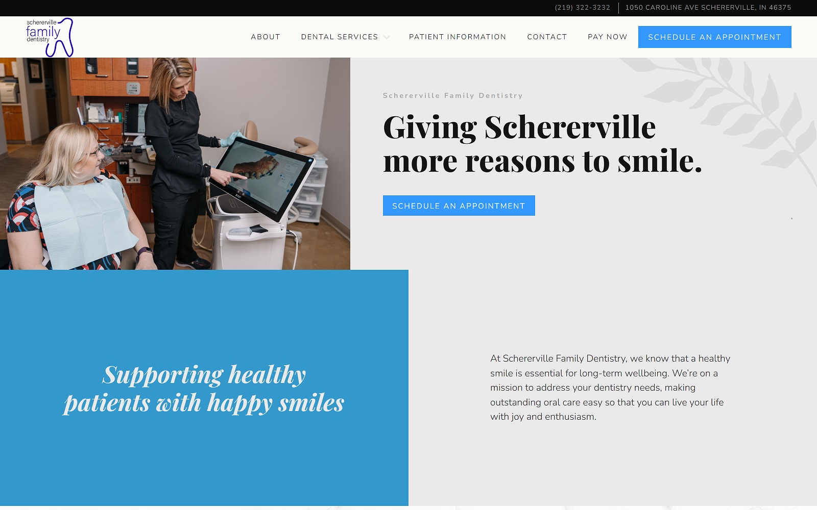 nwidentist.com screenshot