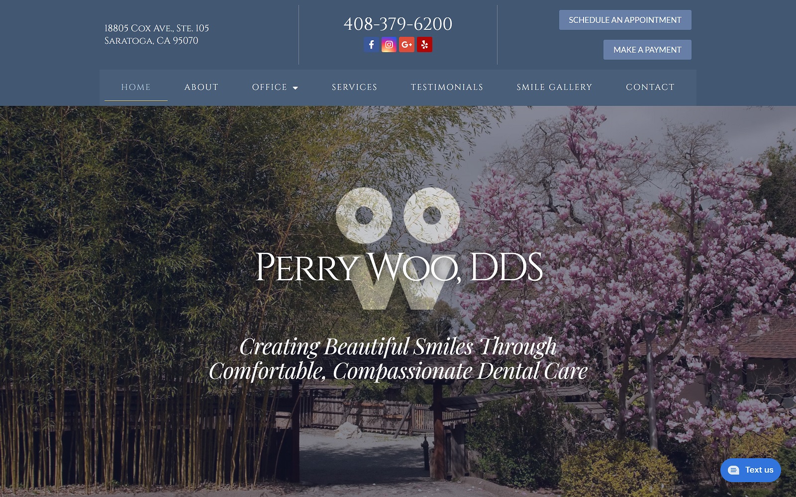 perrywoodds.com screenshot