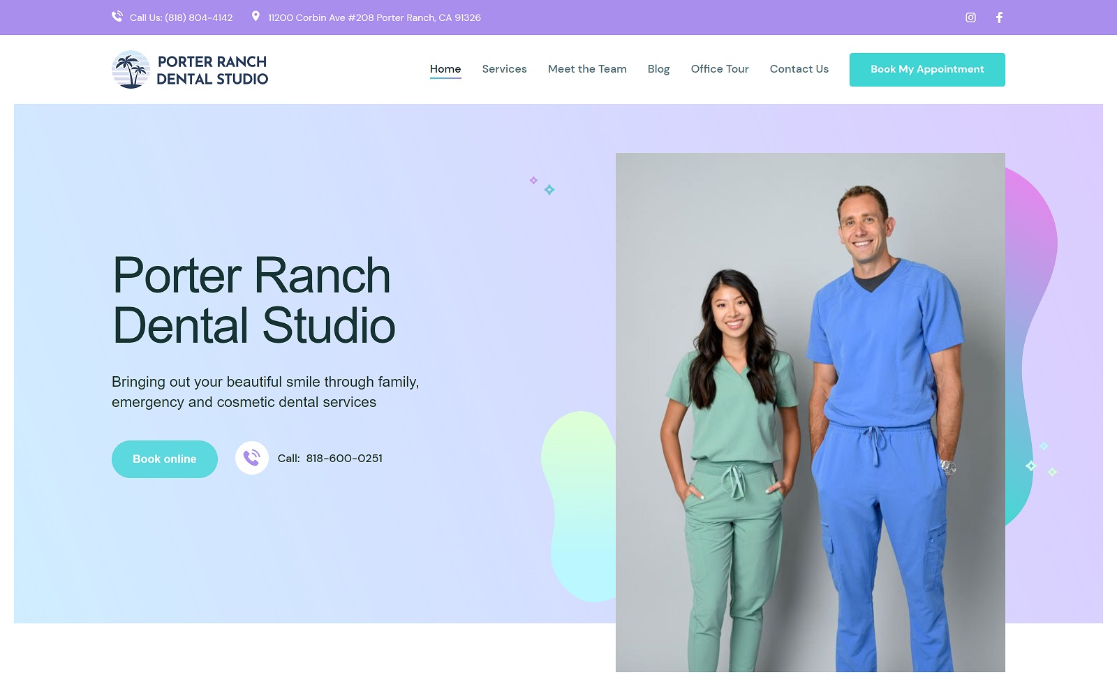 porterranchdentalstudio.com screenshot