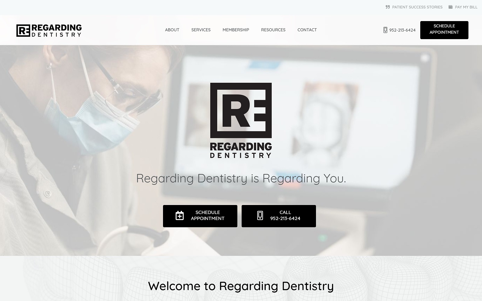 regardingdentistry.com screenshot