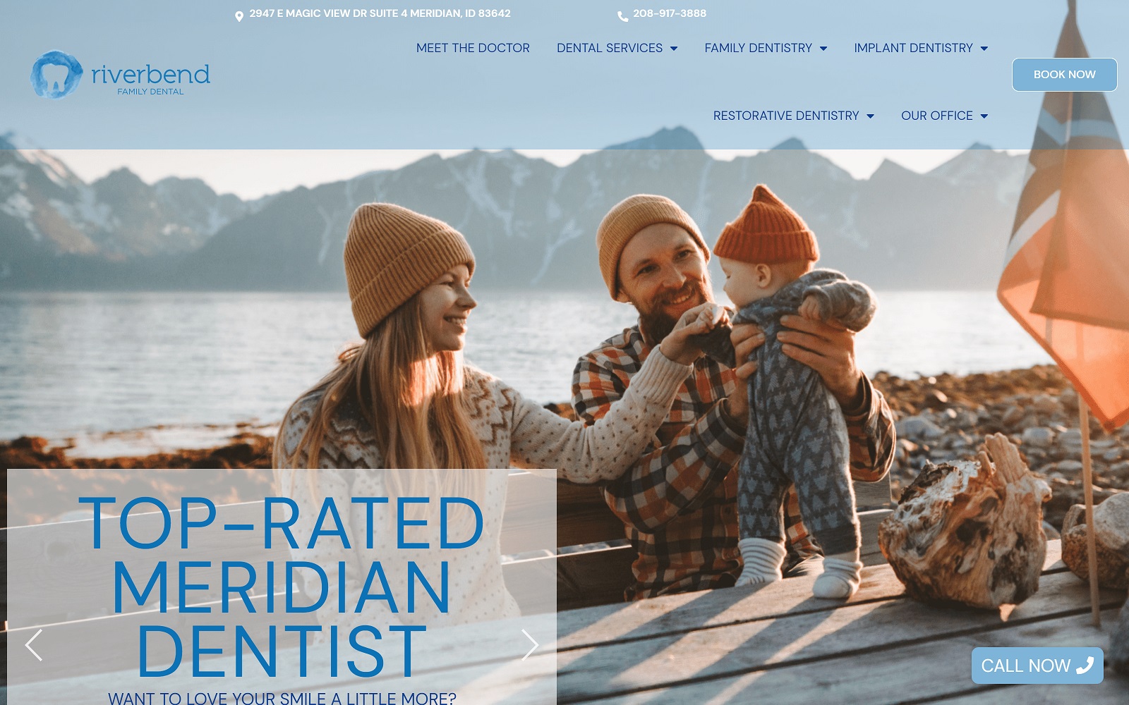 riverbendfamilydentist.com screenshot