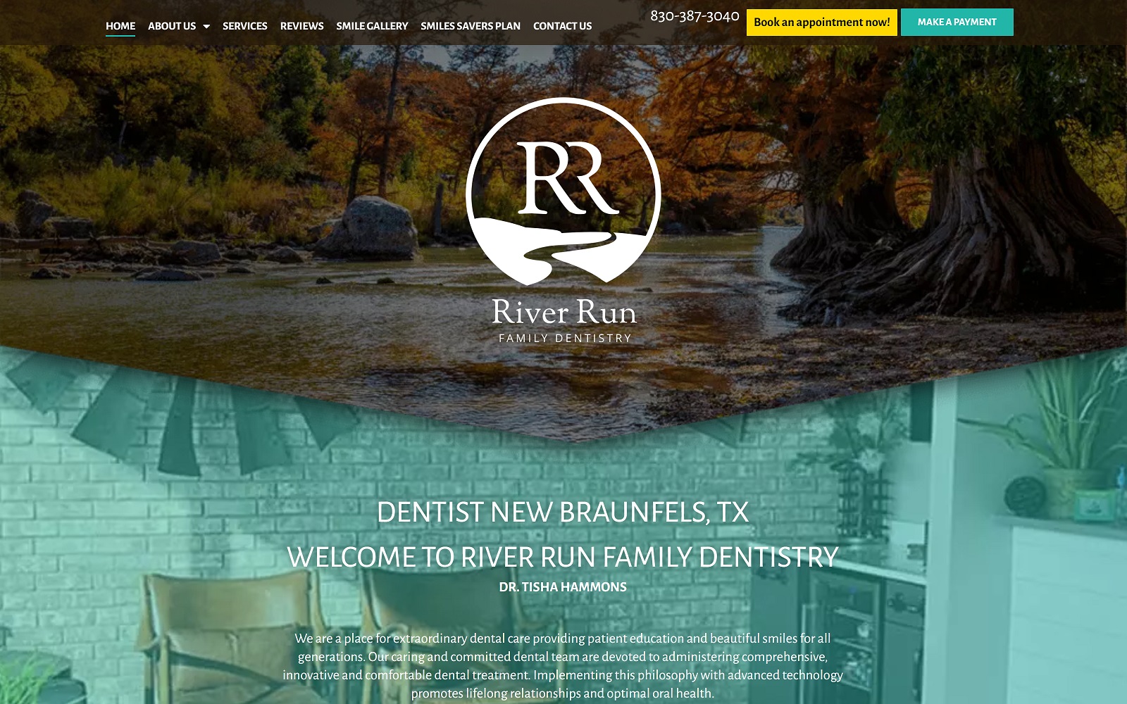 riverrunfamilydentistry.com screenshot