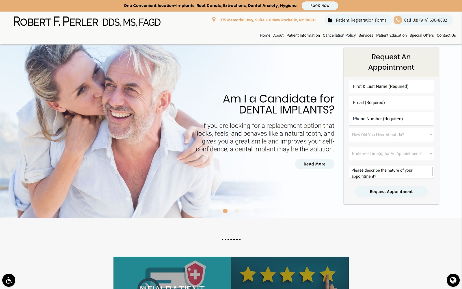 robertperlerdds.com screenshot