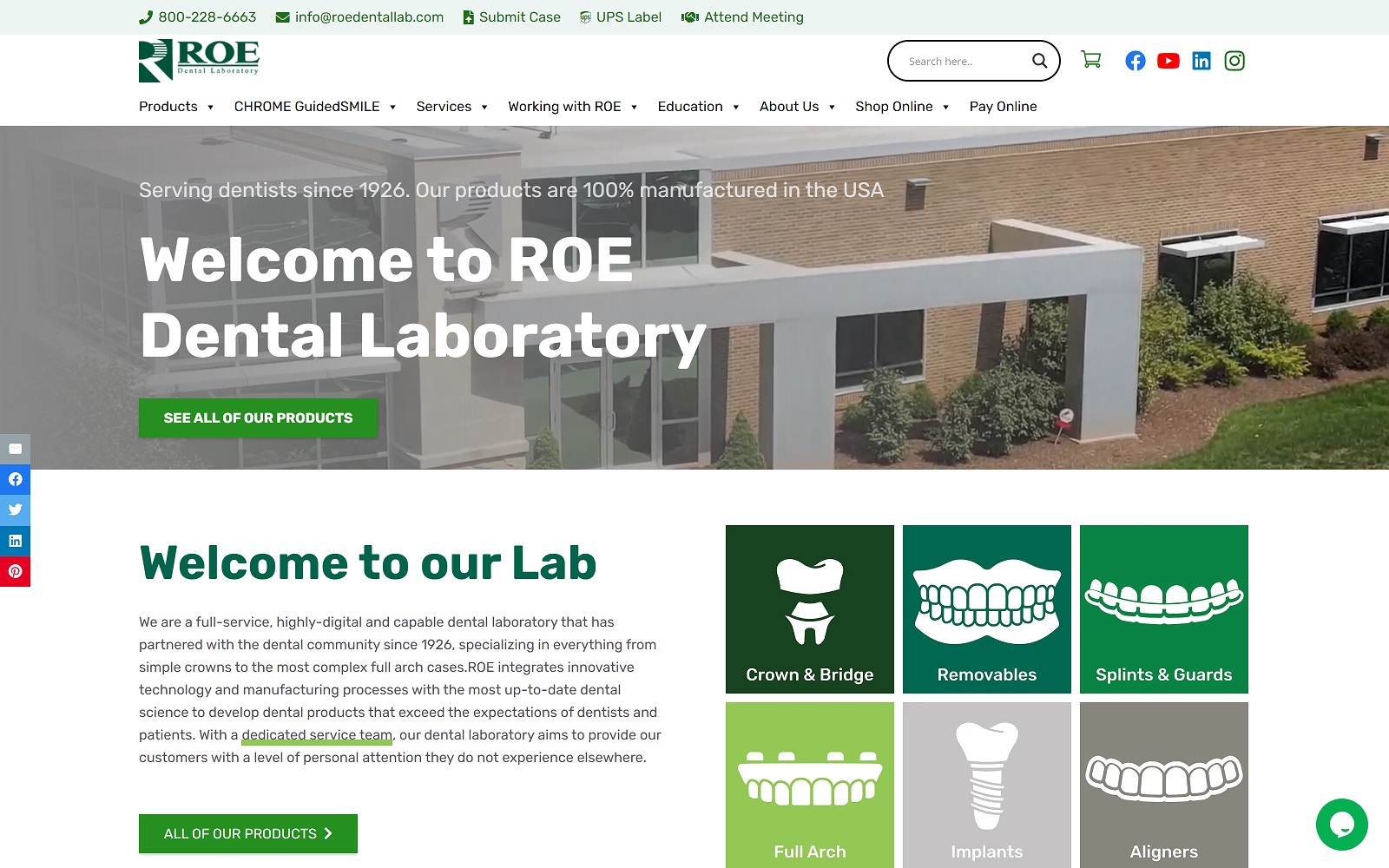 roedentallab.com screenshot