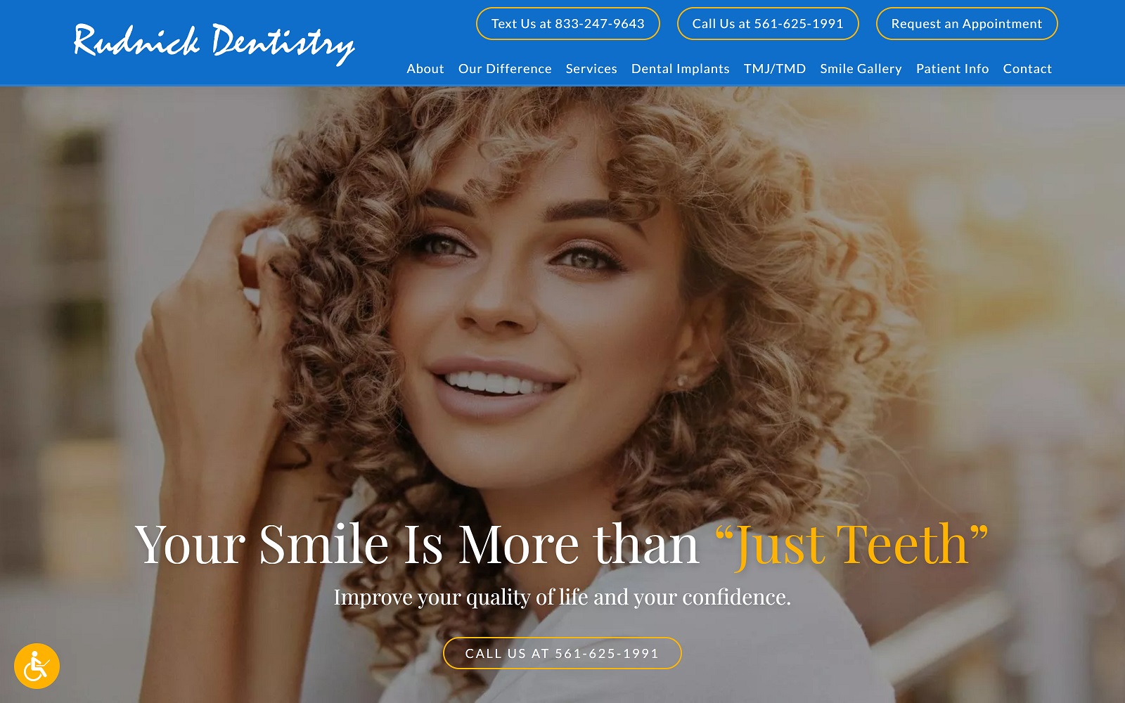 rudnickdentistry.com screenshot