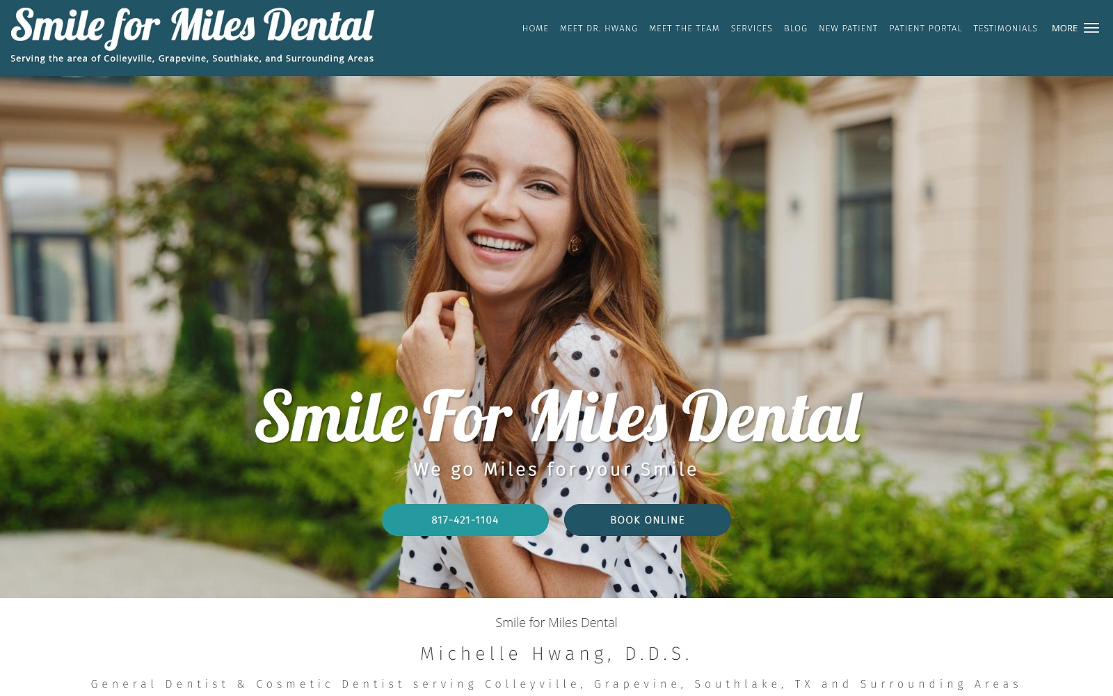 smileformilesdental.com screenshot