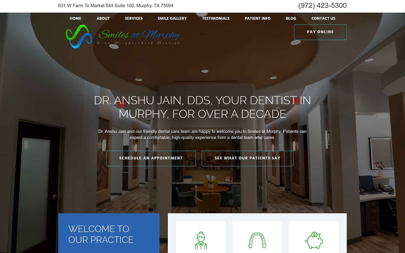 smilesatmurphy.com screenshot