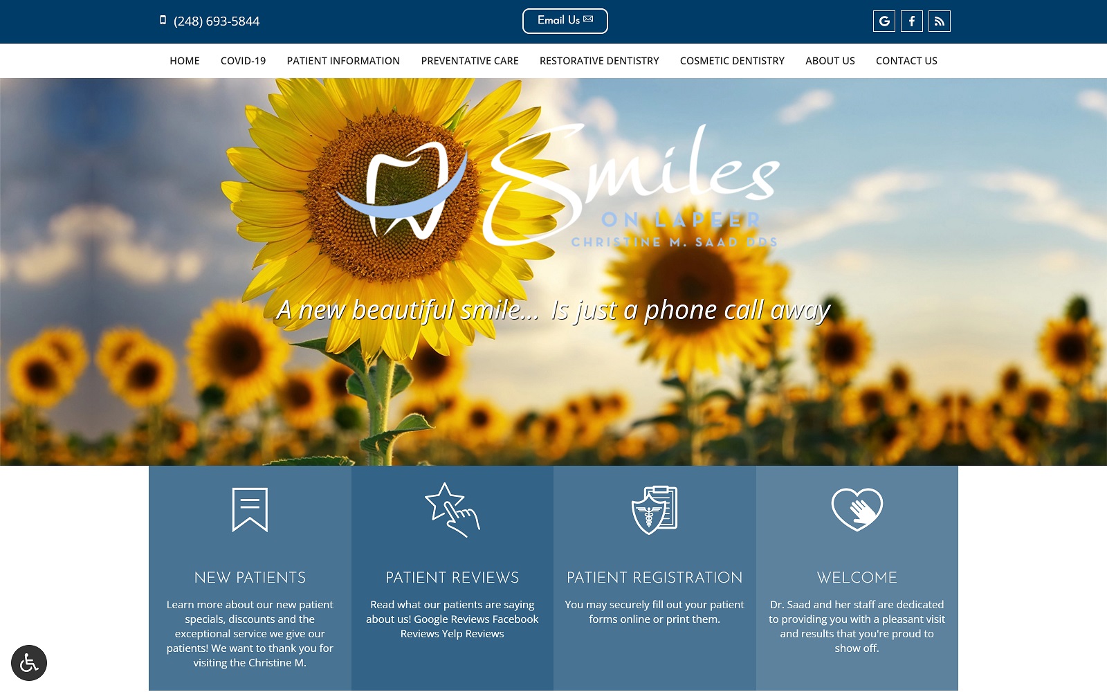 smilesonlapeer.com screenshot