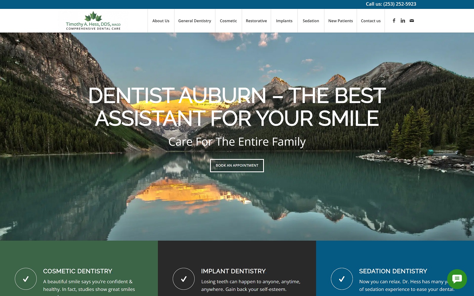 timothyhessdds.com screenshot