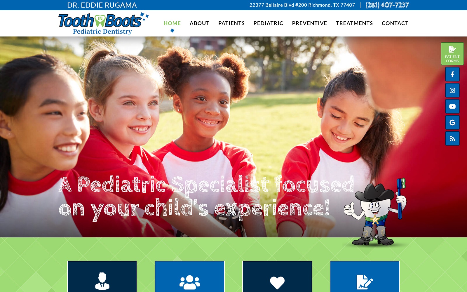 toothinboots.com screenshot