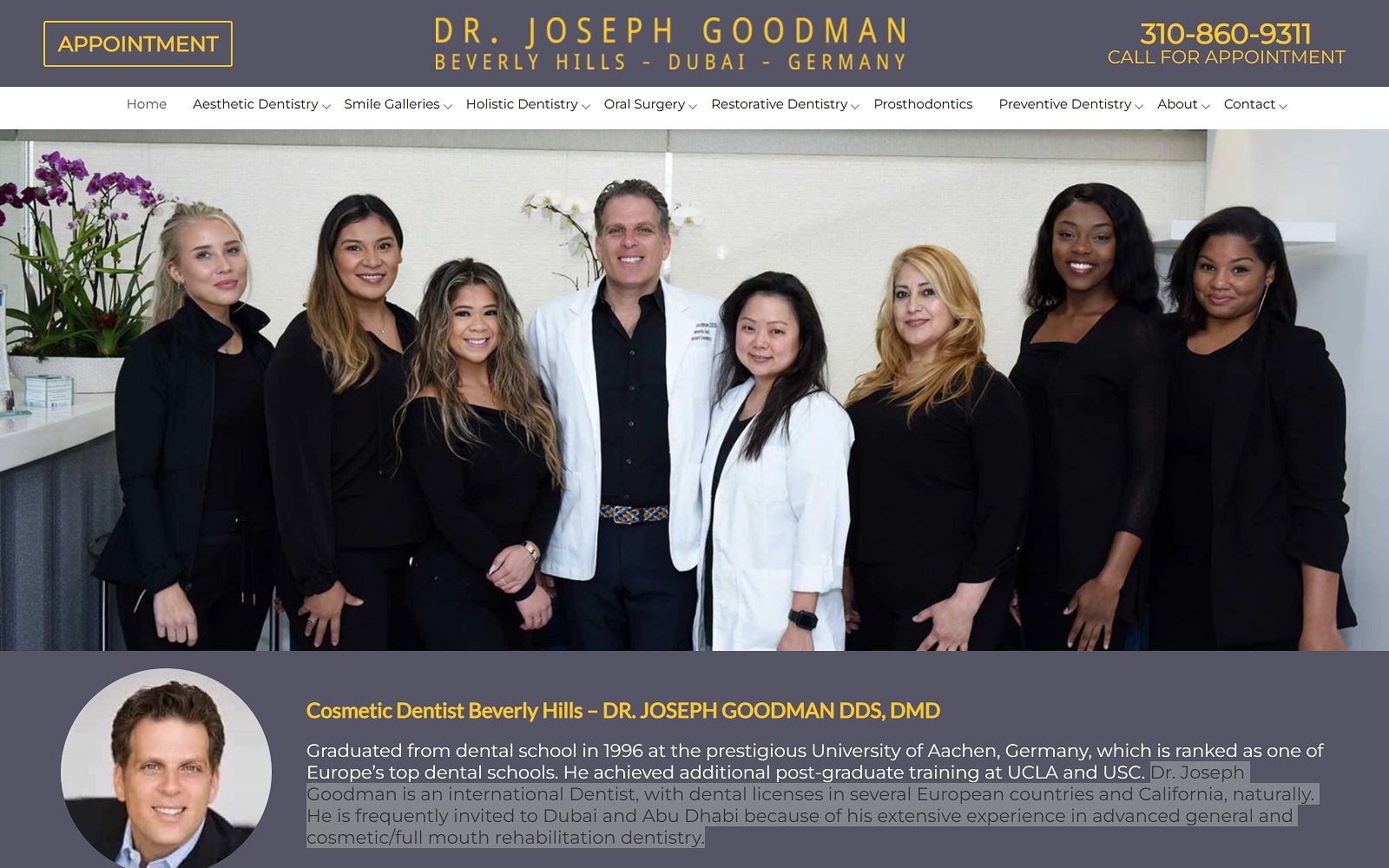 topbeverlyhillsdentist.com screenshot