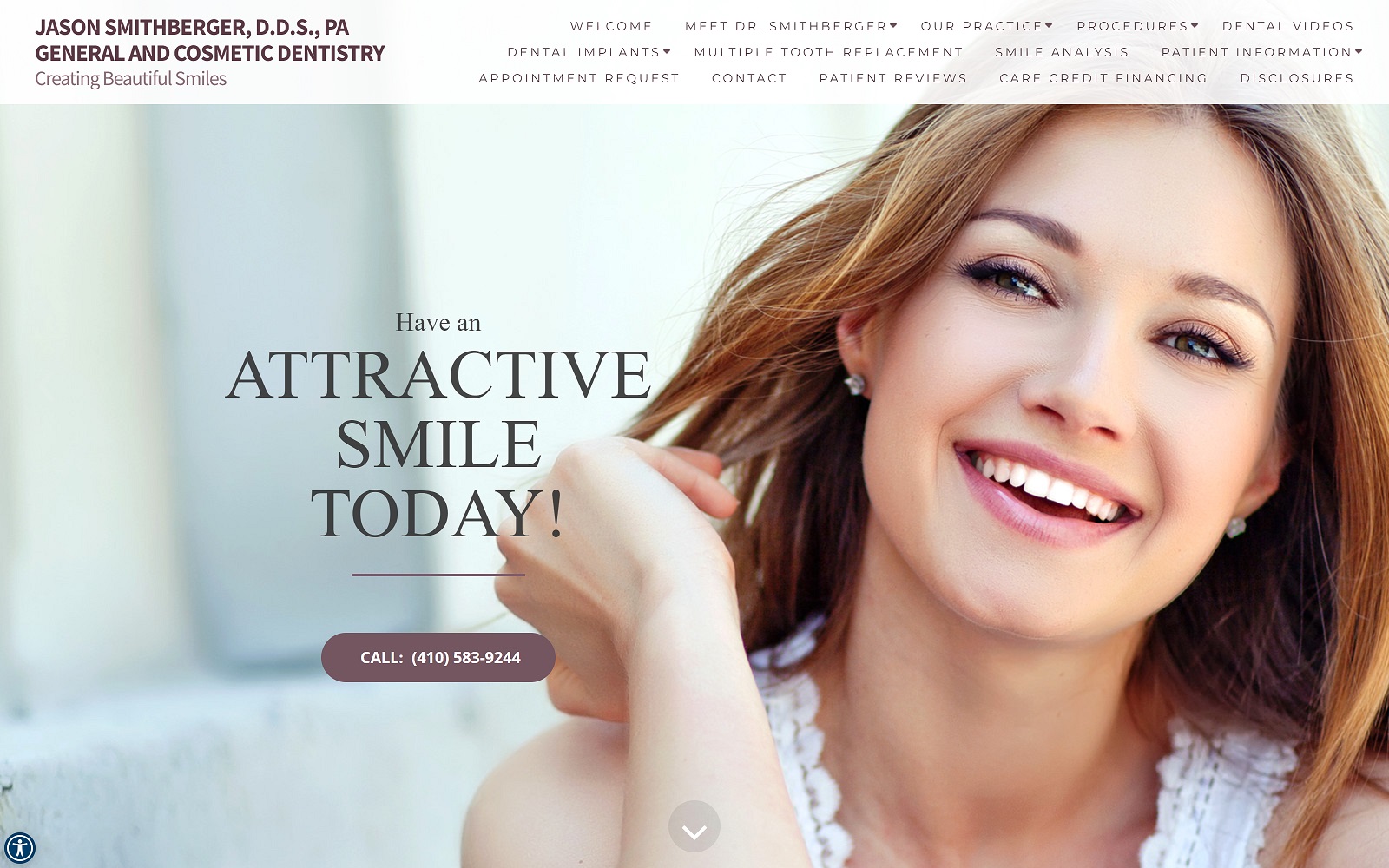 towsondental.com screenshot