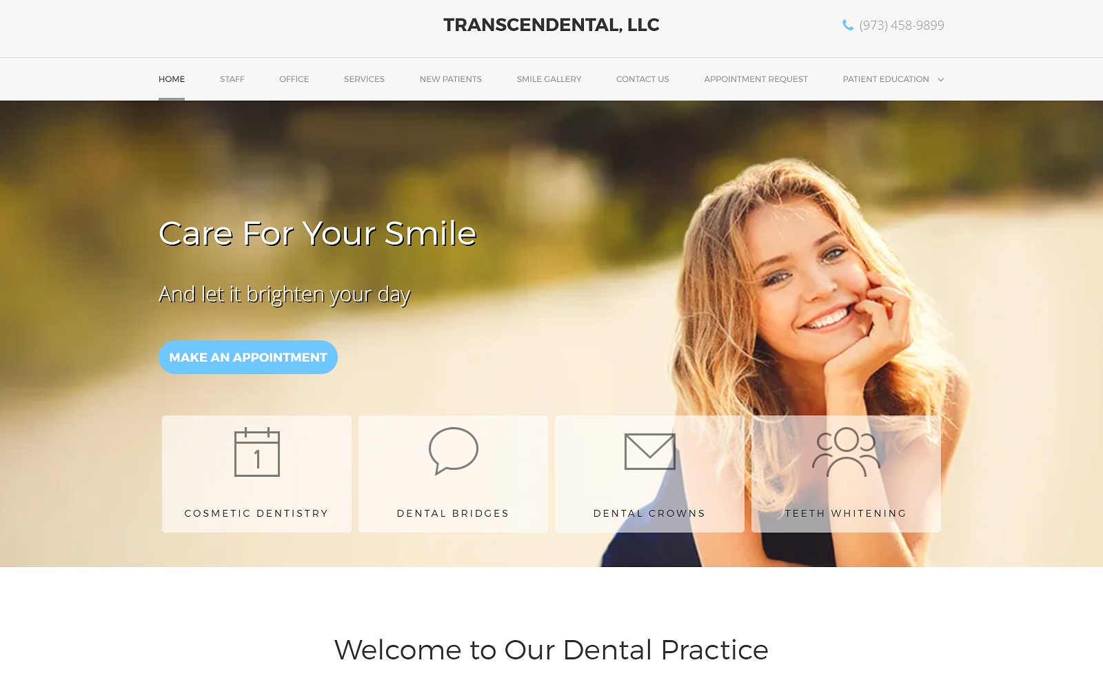 transcendentalsmiles.com screenshot