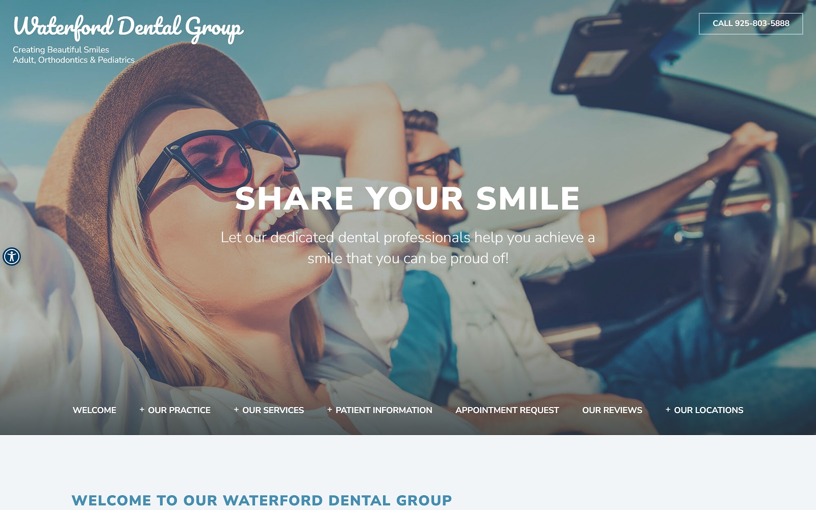 waterforddentalgroup.com screenshot