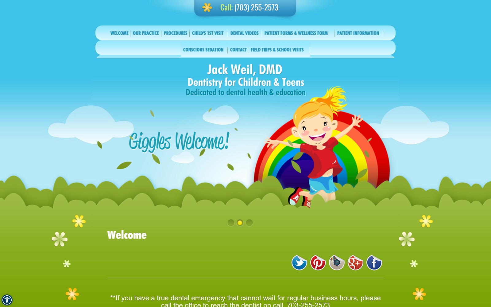 weilpediatricdentistry.com screenshot